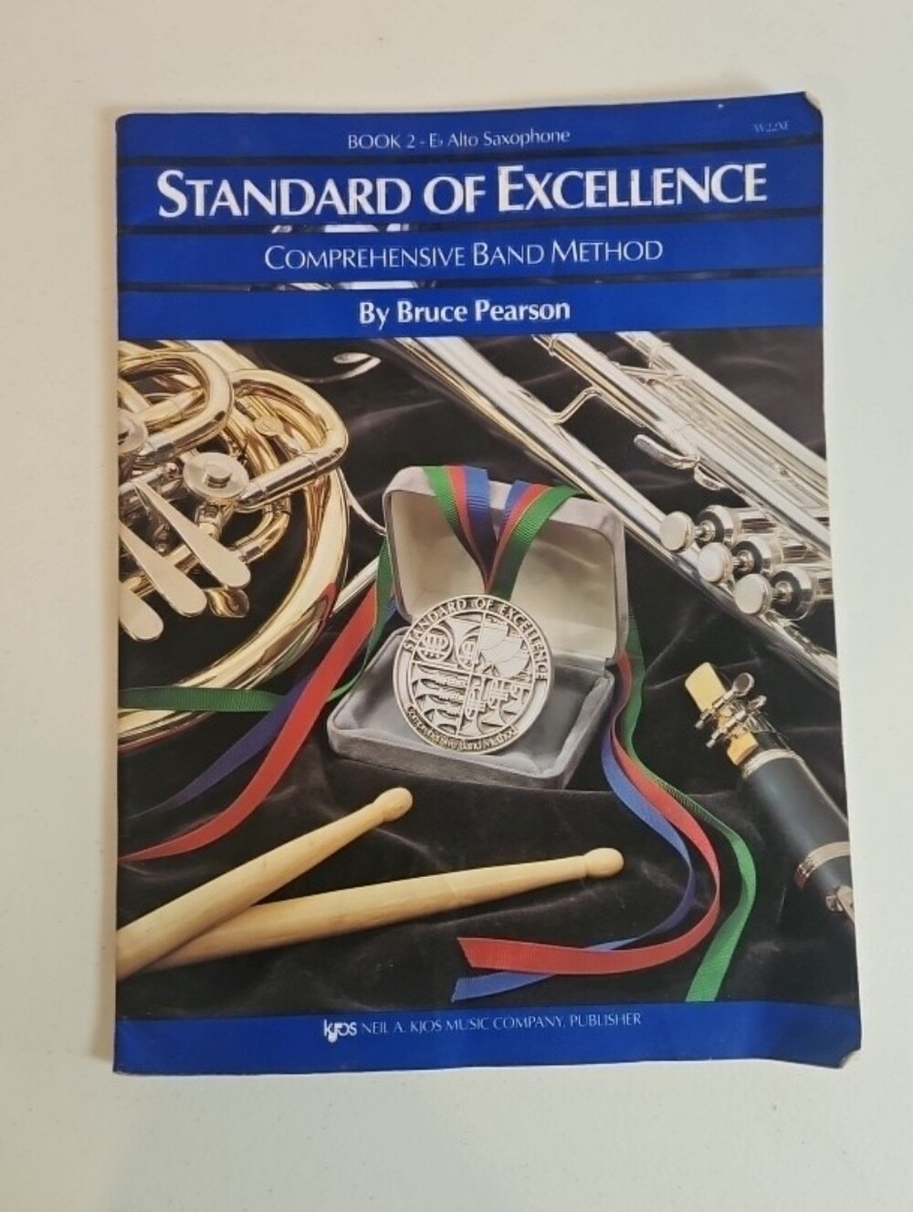 Standard of Excellence Book 2 - Alto Saxophone by Bruce Pearson W22XE 645